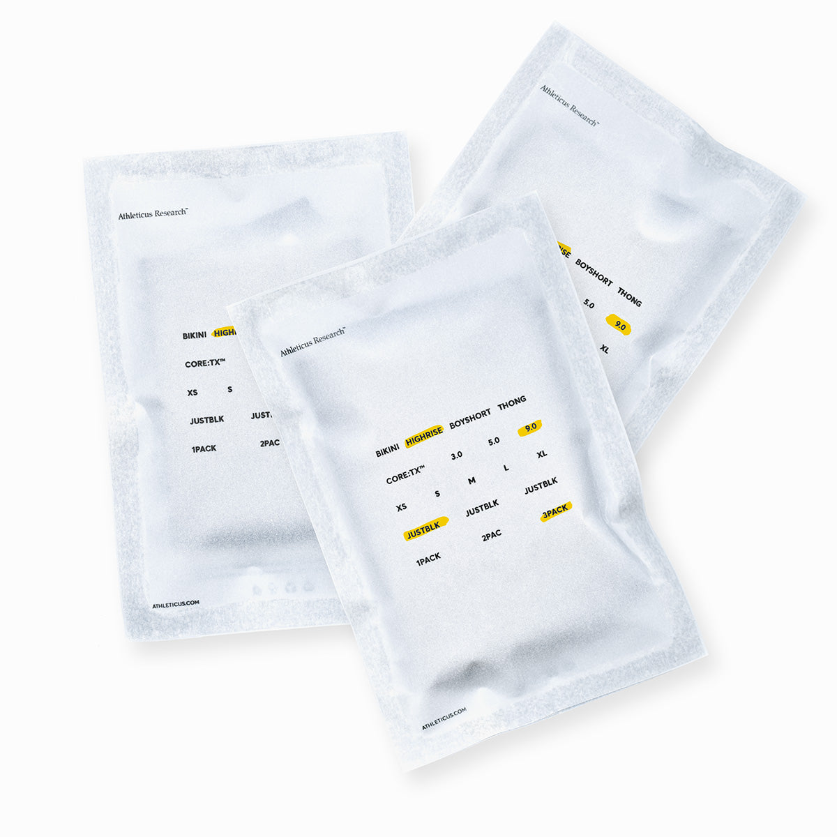 Leakproof High Rise 3 Pack